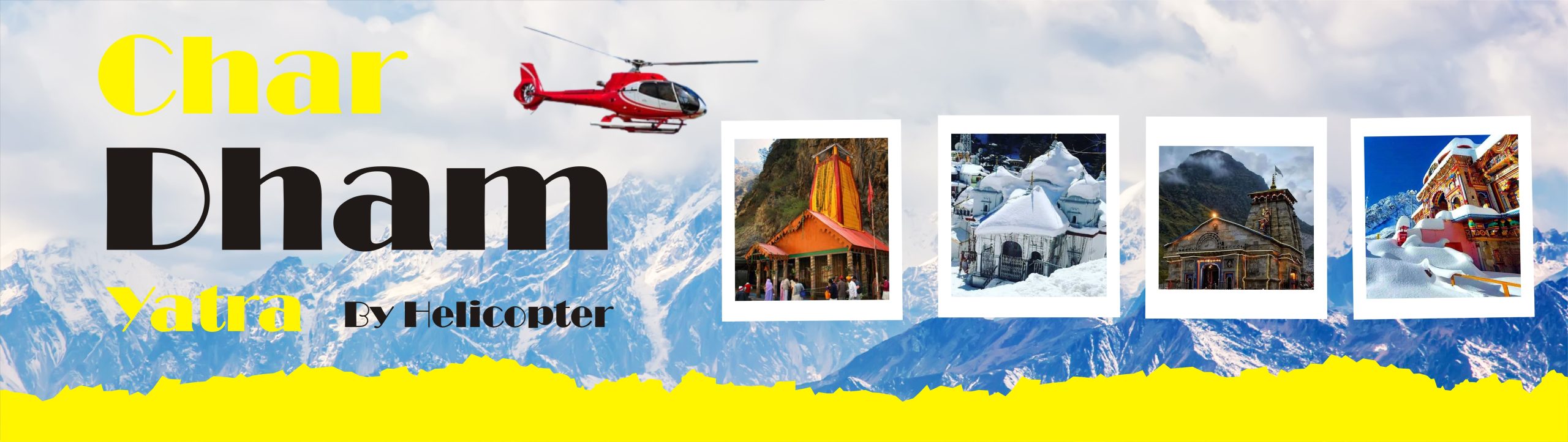 Char Dham Yatra by Helicopter Ex Dehradun