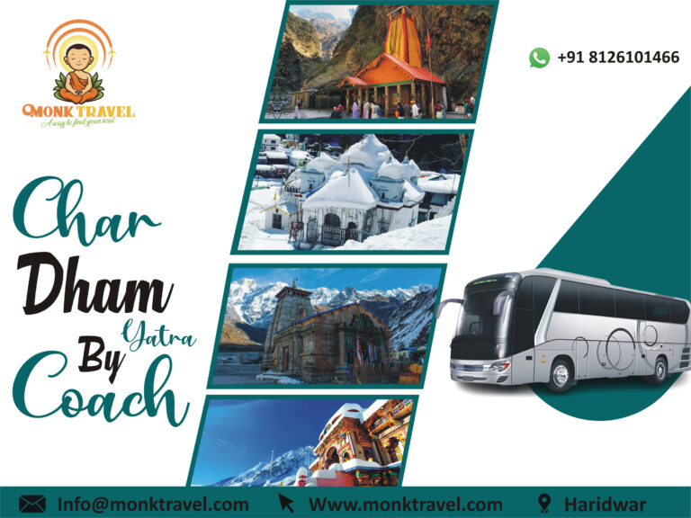 Sacred Journeys Made Simple with Char Dham Yatra Packages at Monk Travels